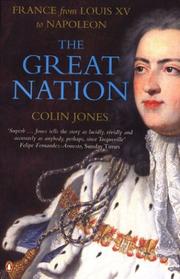 Cover of: The Great Nation by Colin Jones