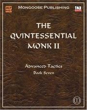 Cover of: The Quintessential Monk II: Advanced Tactics (Dungeons & Dragons d20 3.5 Fantasy Roleplaying)
