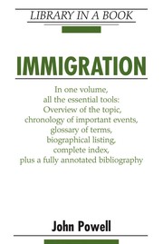 Cover of: Immigration by Powell, John