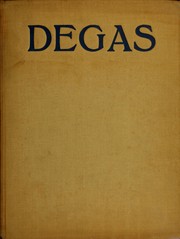 Cover of: Degas by Camille Mauclair