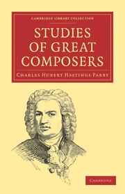 Cover of: Studies of great composers by C. Hubert H. Parry