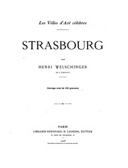 Strasbourg by Henri Welschinger
