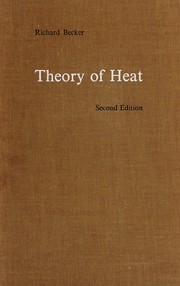 Cover of: Theory of heat.