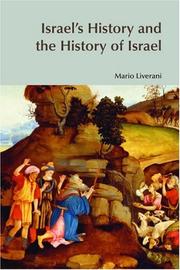Israel's history and the history of Israel by Mario Liverani, MARIO LIVERANI