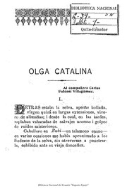 Cover of: Olga Catalina by 