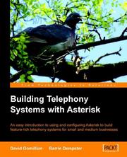 Cover of: Building Telephony Systems with Asterisk by D Gomillion, B Dempster