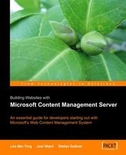 Cover of: Building Websites With Microsoft Content Management Server