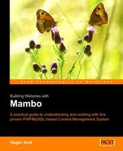 Cover of: Building Websites With Mambo : A fast paced introductory tutorial