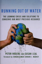 Cover of: Running out of water