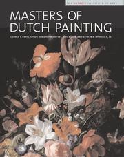 Cover of: Masters of Dutch Paintings: The Detroit Institute of Arts (Master Paintings from the Detroit Institute of Arts)