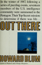 Cover of: Out There: The Government's Secret Quest for Extraterrestrials