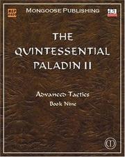 Cover of: The Quintessential Paladin II: Advanced Tactics (Dungeons & Dragons d20 3.5 Fantasy Roleplaying)
