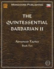 Cover of: The Quintessential Barbarian II: Advanced Tactics (Dungeons & Dragons d20 3.5 Fantasy Roleplaying)