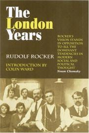 Cover of: The London Years by Rudolf Rocker