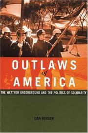 Cover of: Outlaws of America: The Weather Underground And the Politics of Solidarity