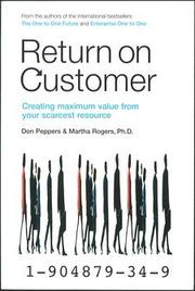 Cover of: Return on Customer