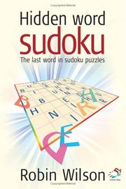 Hidden Word Sudoku by Robin J. Wilson