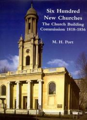 Cover of: 600 New Churches by M. H. Port