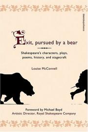 Cover of: Exit, Pursued by a Bear by Louise McConnell