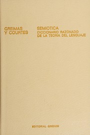 Cover of: Semiótica, diccionario razonado de la teoria del lenguaje