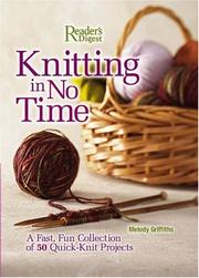 Cover of: Knitting in No Time