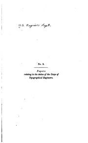Cover of: Professional Papers by United States. Army. Corps of Engineers.