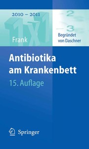 Cover of: Antibiotika am Krankenbett by Uwe Frank
