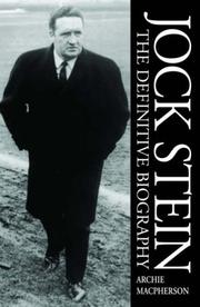 Jock Stein by Archie Macpherson
