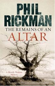 Cover of: The Remains of an Altar (A Merrily Watkins Mystery) by Phil Rickman