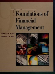 Cover of: Foundations of financial management by Stanley B. Block