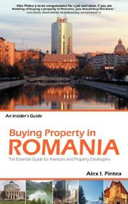 Cover of: An Insider's Guide: Buying Property in Romania