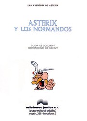 Cover of: Asterix y los Normandos by Albert Uderzo