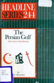 Cover of: The Persian Gulf: after Iran's revolution