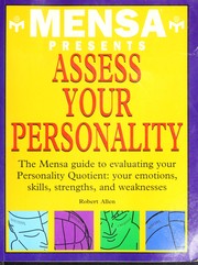 Cover of: Mensa Presents Assess Your Personality by Robert Allen