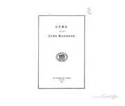 Cover of: Cuba and the Cuba Railroad