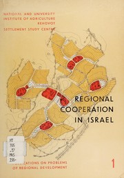 Cover of: Regional cooperation in Israel.