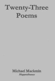 Cover of: Twenty-three Poems