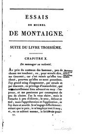 Cover of: Essais de Michel de Montaigne. by Michel de Montaigne