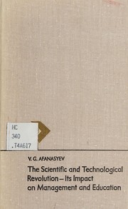 Cover of: The scientific and technological revolution by Viktor Grigorʹevich Afanasʹev