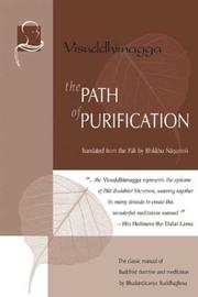 Cover of: The Path of Purification by Bhadantacariya Buddhaghosa