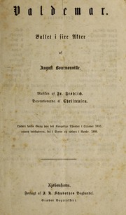 Cover of: Valdemar by Friedrich Theodor Fröhlich