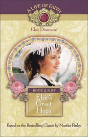 Cover of: Elsie's Great Hope, Book 8 by Martha Finley