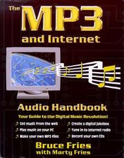 Cover of: The MP3 and Internet audio handbook: your guide to the digital music revolution