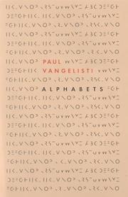 Alphabets by Paul Vangelisti