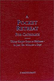 Cover of: A pocket retreat for Catholics