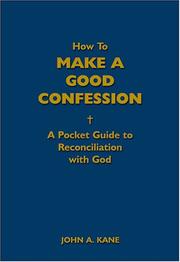 Cover of: How to Make a Good Confession: A Pocket Guide to Reconciliation With God