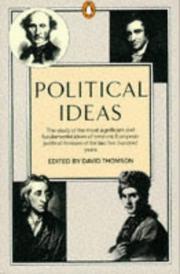 Cover of: Political Ideas