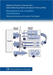 Cover of: Management von virtuellen Unternehmen: Softwareunterstu tzung und innovative Technologien