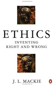 Cover of: Ethics by J. L. Mackie