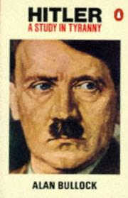 Cover of: Hitler by Alan Bullock